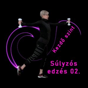 Súlyzós edzés Nórival