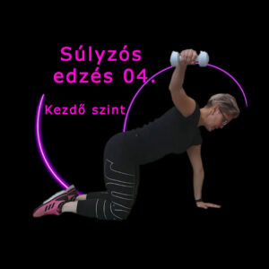 Súlyzós edzés Nórival