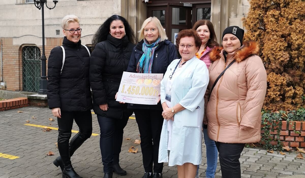 Szívkalács Adománygyűjtő Akció Átadás 2024